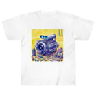 the blue seasonのメカニックの夢遊園地 ヘビーウェイトTシャツ