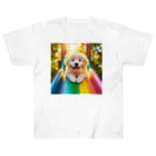 jumping坊主の犬の喜び Heavyweight T-Shirt