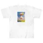 AQUAMETAVERSEの花のささやき　ラフルール　1859 Heavyweight T-Shirt