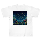 0denkundesuの星彩植譜 Heavyweight T-Shirt