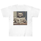 ローズのおじ猫 Heavyweight T-Shirt