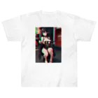 adultistのストリートセクシーガール Heavyweight T-Shirt