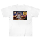 RySのLo-Fi Cat ヘビーウェイトTシャツ