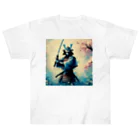 rain-bow88の絵画のような侍シリーズ ヘビーウェイトTシャツ