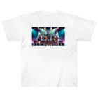 ANIMAL HEROES -musical band-のワイルドロックフェスタ - ダンシングアニマルズ Heavyweight T-Shirt