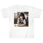 sgt-chikaraの朝食中の女子高生2 Heavyweight T-Shirt