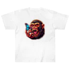 popotaro_のmonkey Heavyweight T-Shirt