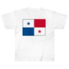 お絵かき屋さんのパナマの国旗 ヘビーウェイトTシャツ