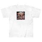 AQUAMETAVERSEの花と美女　なでしこ1478 Heavyweight T-Shirt