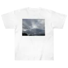 そらの4月22日　吹き荒れる風と雲 ヘビーウェイトTシャツ