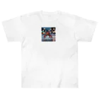 NAOSANの気まぐれ屋の探検中のカニ Heavyweight T-Shirt