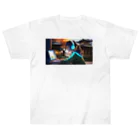 Nodoka Silence Library - WEB SHOPのTyping Girl Heavyweight T-Shirt