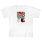 AQUAMETAVERSEの鯉のぼりを操る男の子　ラフルール　1859 Heavyweight T-Shirt