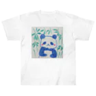 モチクマのモフモフパンダ君 Heavyweight T-Shirt