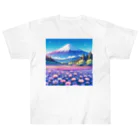 Qten369の日本の美しい風景 ヘビーウェイトTシャツ