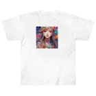 ヲシラリカの美少女　アート Heavyweight T-Shirt