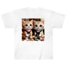 HIROICの寿司屋猫 Heavyweight T-Shirt