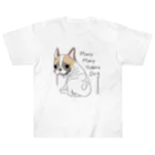 YouTube医療大学のMany Many Yodare Dog Heavyweight T-Shirt