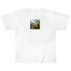 丸山晩霞オリジナルグッツの丸山晩霞近代画像グッズ1 Heavyweight T-Shirt