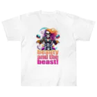 shime_savaのbeauty and the beast! Heavyweight T-Shirt