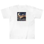 nico251の月夜の輝き ヘビーウェイトTシャツ