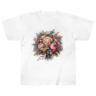 riotriffs_punksの花束 ヘビーウェイトTシャツ