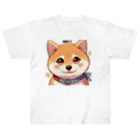 ichigo15の時間のパーティー柴犬 ヘビーウェイトTシャツ