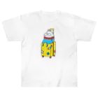 くらきち ONLINE SHOPのねこタイツと旅に出る Heavyweight T-Shirt