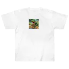 さぷの食べてるワニ Heavyweight T-Shirt