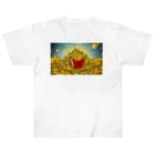 JoyfulMomentsCraftsの黄金とポテト ー Golden and Potato ー Heavyweight T-Shirt