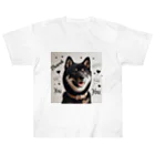 ANTARESの柴犬とありがとう ヘビーウェイトTシャツ