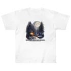 Nodoka Silence Library - WEB SHOPのSnow Cottage ヘビーウェイトTシャツ