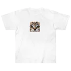 HIROICの近接子猫 Heavyweight T-Shirt