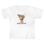 leisurely_lifeのcoffee monster Bourbon Heavyweight T-Shirt