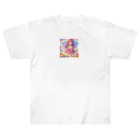 aaammmamのロリ　少女　ピンク髪 Heavyweight T-Shirt