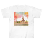 tyu-ripuのparis spring ヘビーウェイトTシャツ