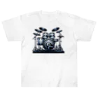 moka_mattarliのドラムマン Heavyweight T-Shirt