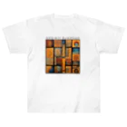 TAKEO SUZUKI / TASKENのAmbient Buddhism2 Album Art T-Shirts ヘビーウェイトTシャツ