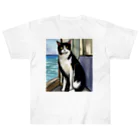 Ppit8の旅する猫 Heavyweight T-Shirt