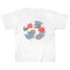 minoticaのwater lily ヘビーウェイトTシャツ