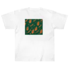 maru-marumochiの動物柄２ Heavyweight T-Shirt