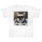 SI-SAAのおやすみBOSS犬 Heavyweight T-Shirt