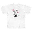 Saori_k_cutpaper_artのBallet Lovers Ballerina Heavyweight T-Shirt