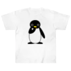 みすづの食いしん坊なペンギン Heavyweight T-Shirt