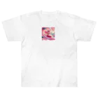 pinkgalmermaidのセクシーマーメイドサーフィン3 Heavyweight T-Shirt