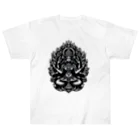 psychedelic mountainのkali Heavyweight T-Shirt