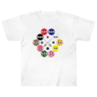 Tossy's colorの【忍び】忍び勢ぞろい Heavyweight T-Shirt