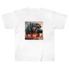 Noah2490のRobots building robots Heavyweight T-Shirt