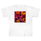 オンラインショップイエローリーフの色鮮やかな花 Heavyweight T-Shirt