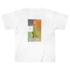 lovely tiny familyのグリーンイグアナのポルカちゃんグッズ Heavyweight T-Shirt